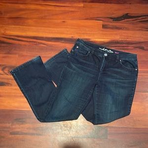 Inc denim jeans- W size 12, boot leg